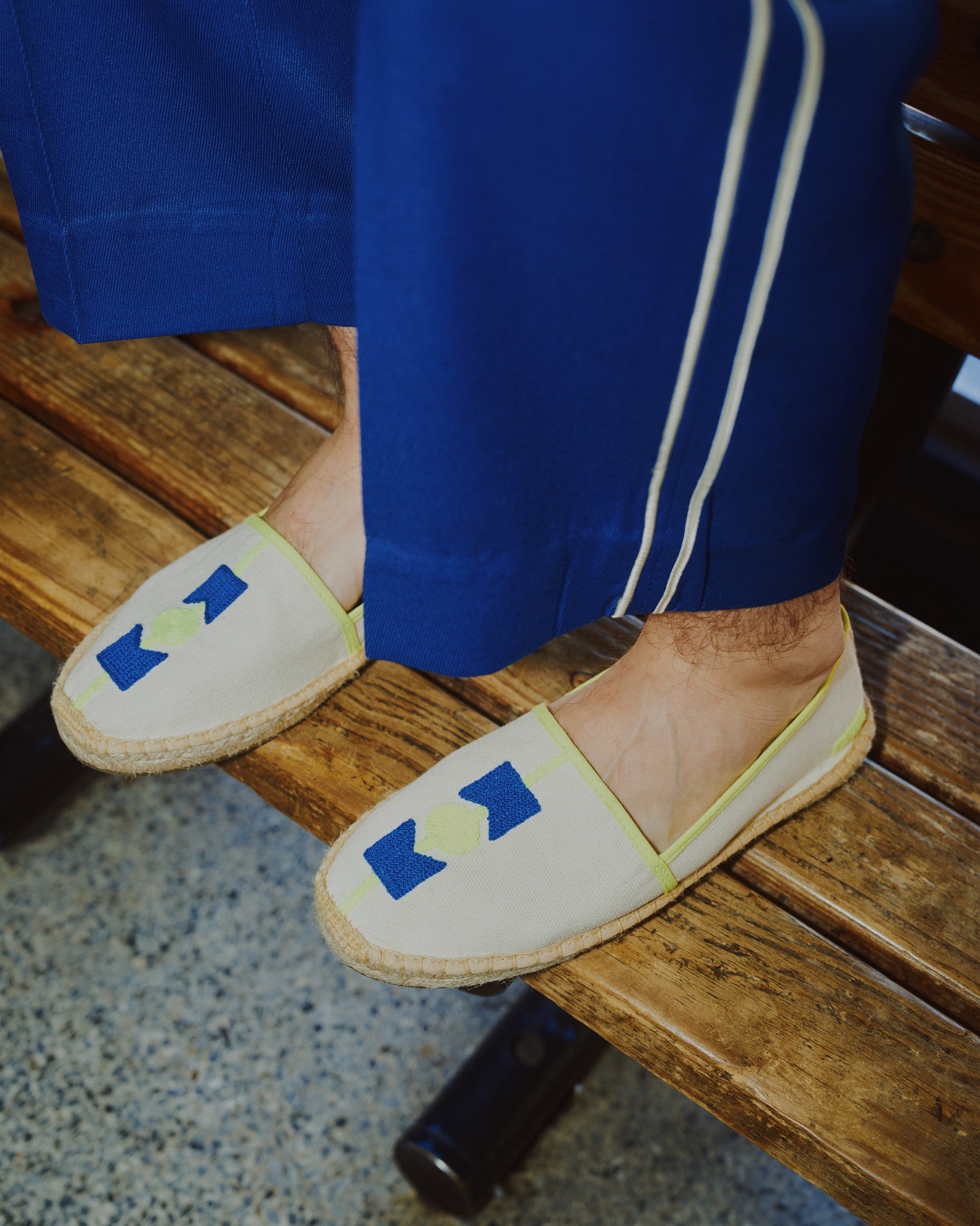 MOLYAN x SOLUDOS Men's Original Espadrille | Blue