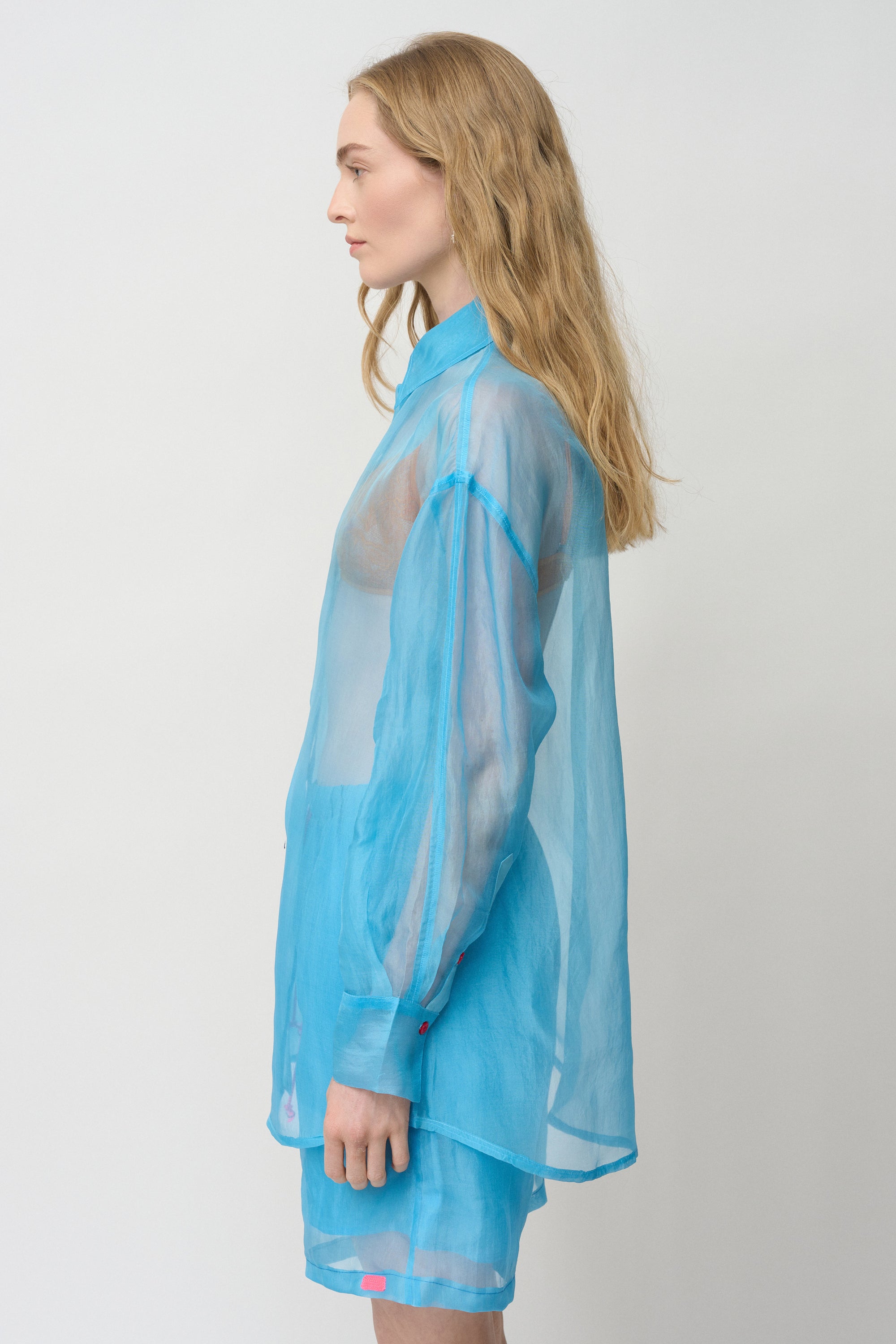 Reagan Silk Organza Shirt