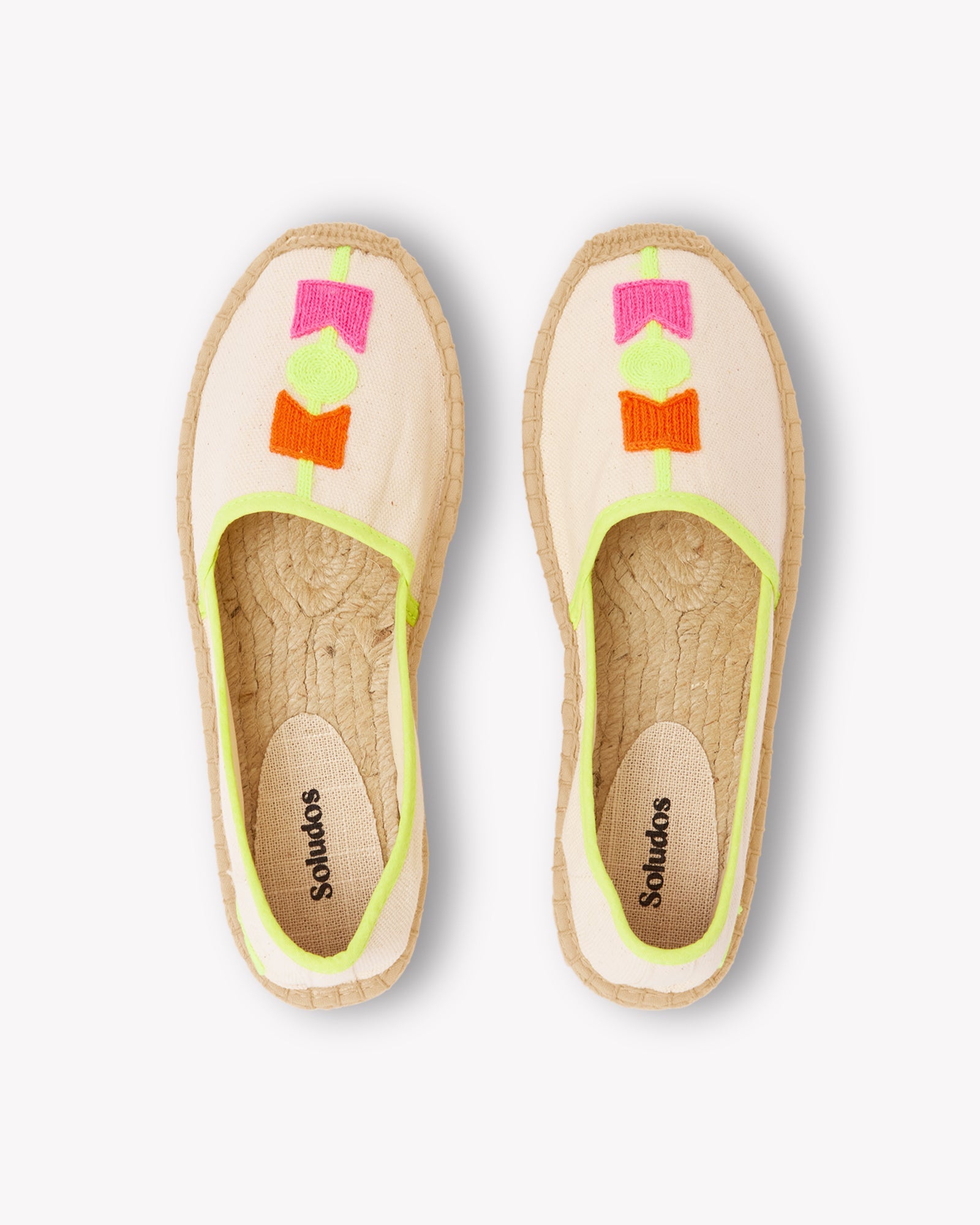Women's Original Espadrille | Embroidery | Molyan Sunset - Natural Undyed - Women's Espadrilles - Natural Undyed - Molyan Sunset - Soludos - 